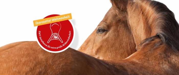 Sattel für mehr Schulterfreiheit des Pferdes: Iberosattel® EWF-Sattelbaum 